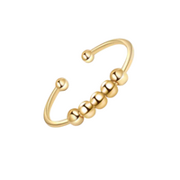 Addi 925 Sterling Silver Anxiety Ring