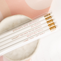 The Introvert Collection Pencil Set