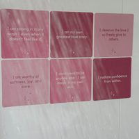 Soak and Say – Self-Love Edition | Waterproof Shower Affirmation Cards for Confidence & Compassion
