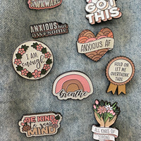 I Am Enough Lapel Pin
