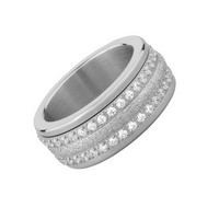 Lizzie Triple Spinner Anxiety Ring