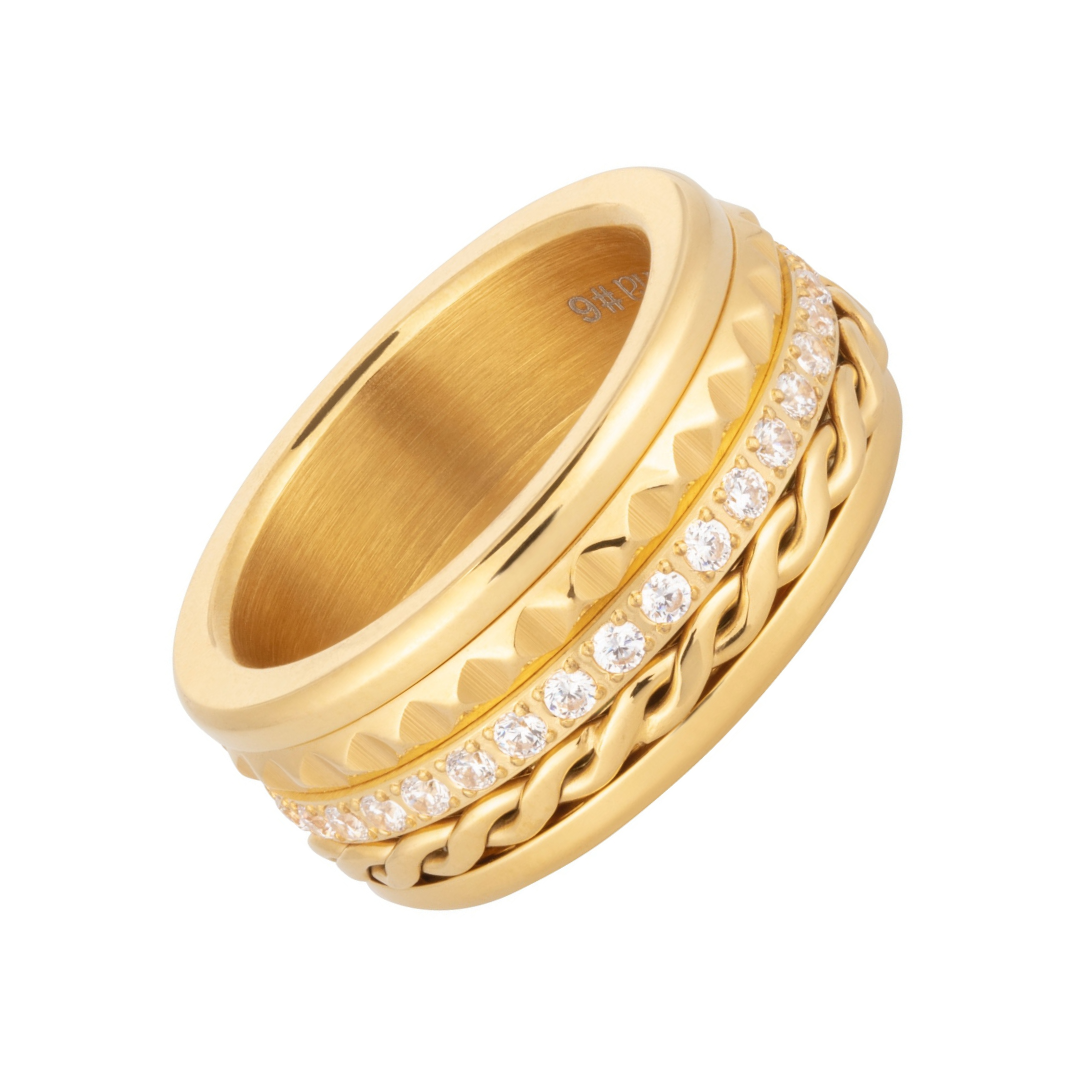 Dior Spinner Anxiety Ring Hey Luna