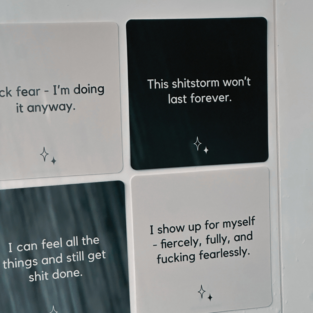 Soak and Say – Sweary Edition | Waterproof Shower Affirmations for Self-Belief & Empowerment (Copy)