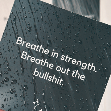 Soak and Say – Sweary Edition | Waterproof Shower Affirmations for Self-Belief & Empowerment (Copy)