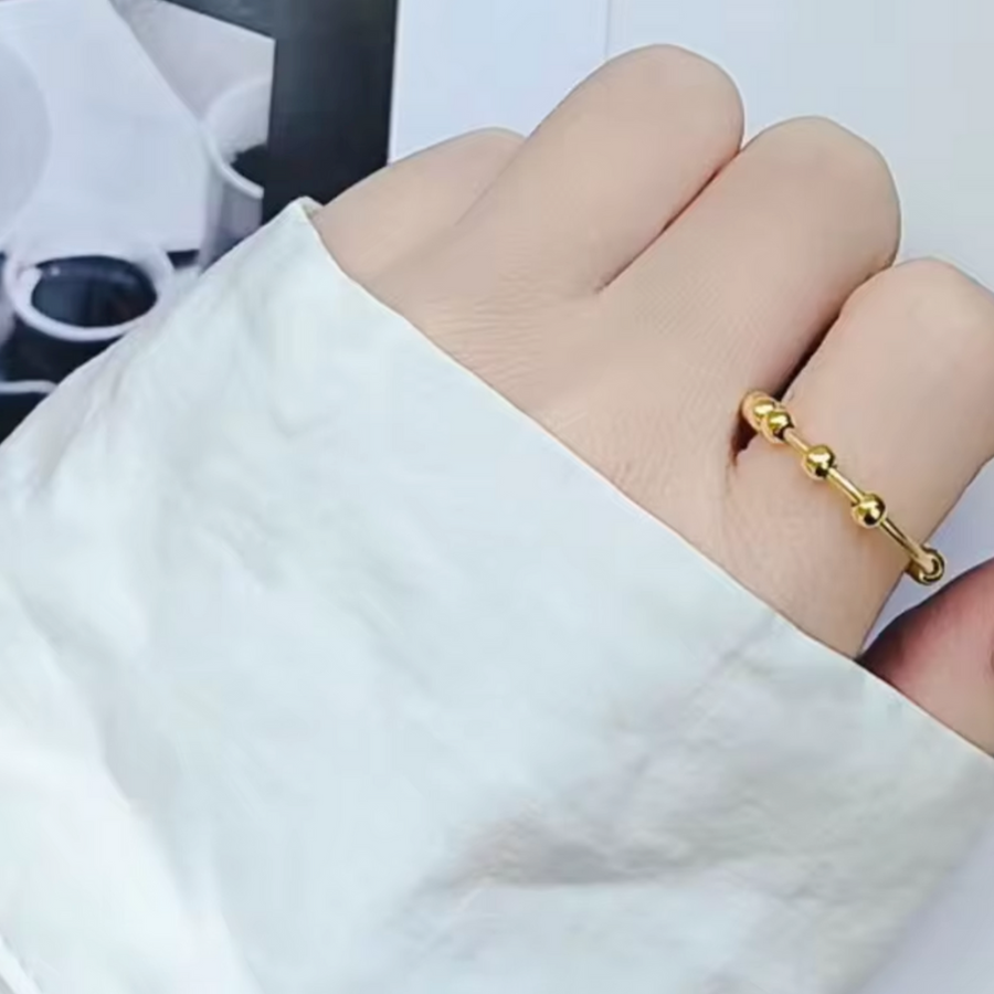Addi 925 Sterling Silver Anxiety Ring