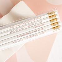 The Anxiety Collection Pencil Set
