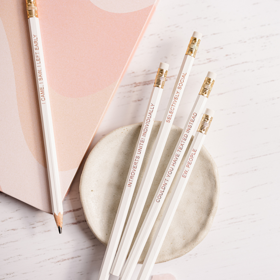 The Introvert Collection Pencil Set