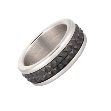 Eli Double Spinner Anxiety Ring