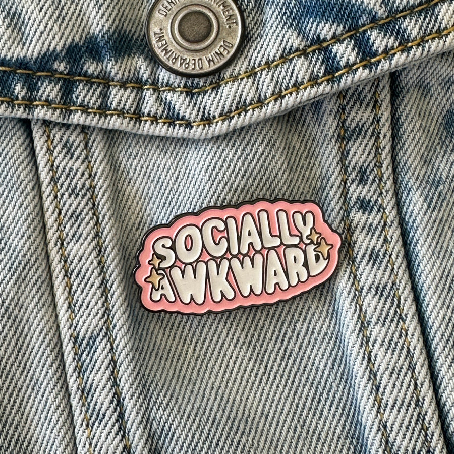 Socially Awkward Lapel Pin