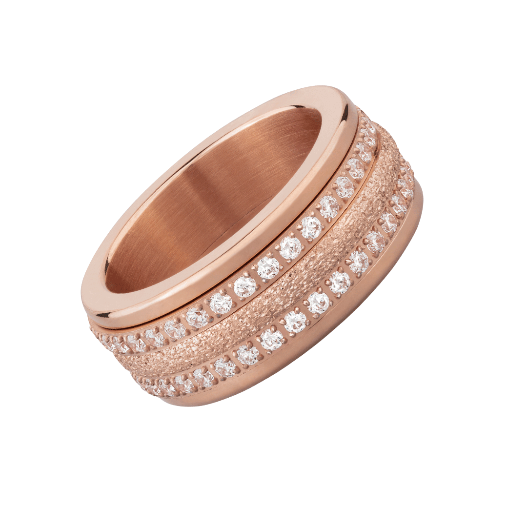 Lizzie Triple Spinner Anxiety Ring