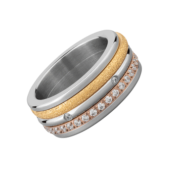 Marissa Triple Spinner Anxiety Ring