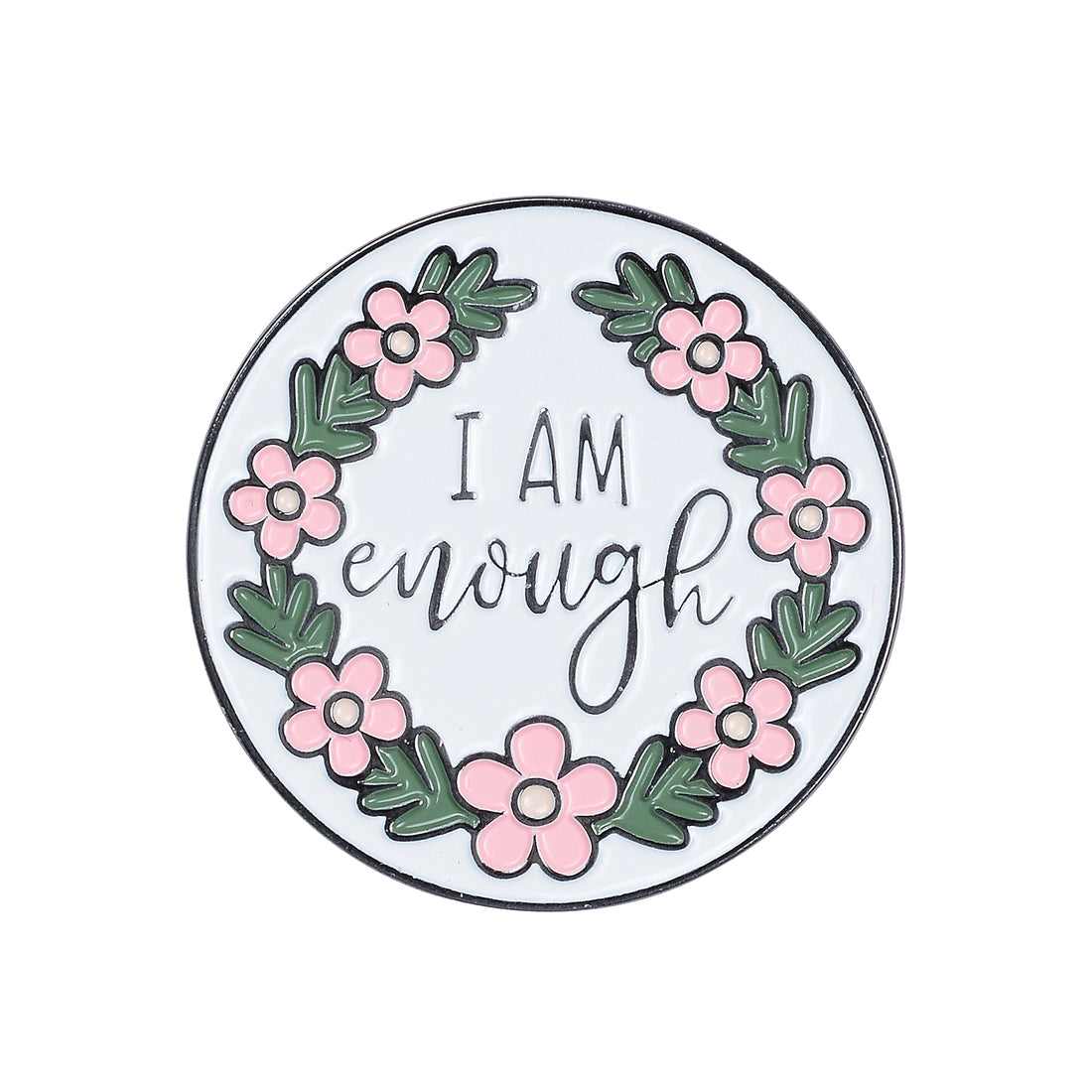 I Am Enough Lapel Pin