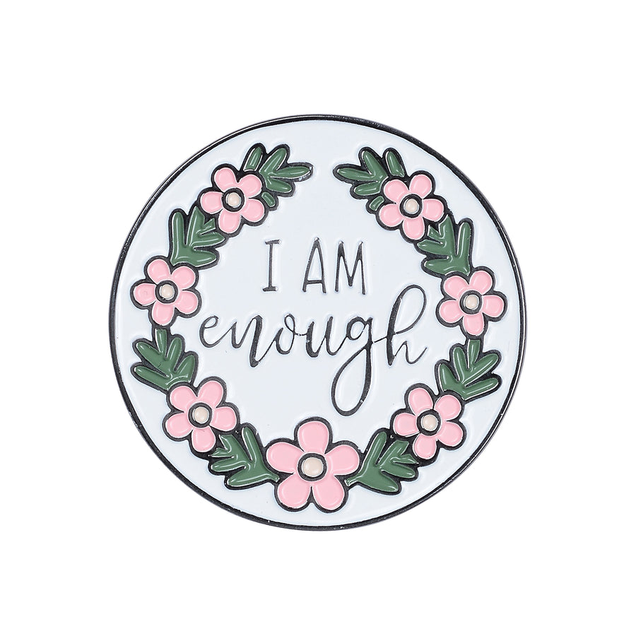 I Am Enough Lapel Pin