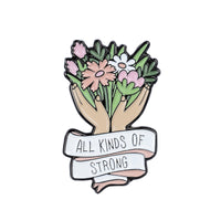All Kinds of Strong Lapel Pin