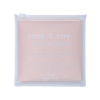 Soak and Say – Anxiety Edition | Waterproof Shower Affirmation Cards for Stress & Calm