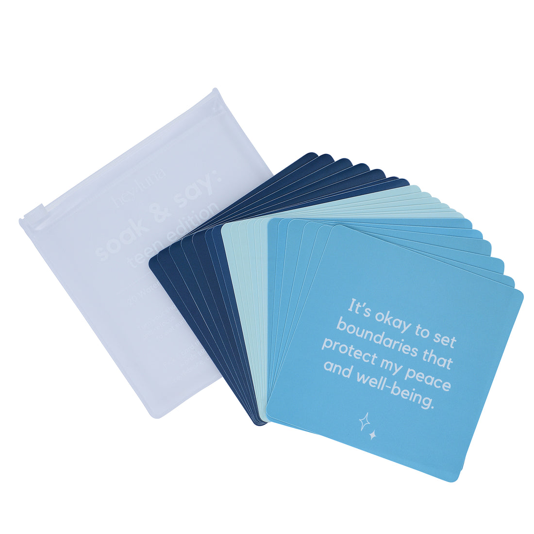 Soak and Say – Neuro-Affirming Edition | Waterproof Shower Affirmations for Neurodivergent Support