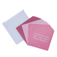 Soak and Say – Self-Love Edition | Waterproof Shower Affirmation Cards for Confidence & Compassion