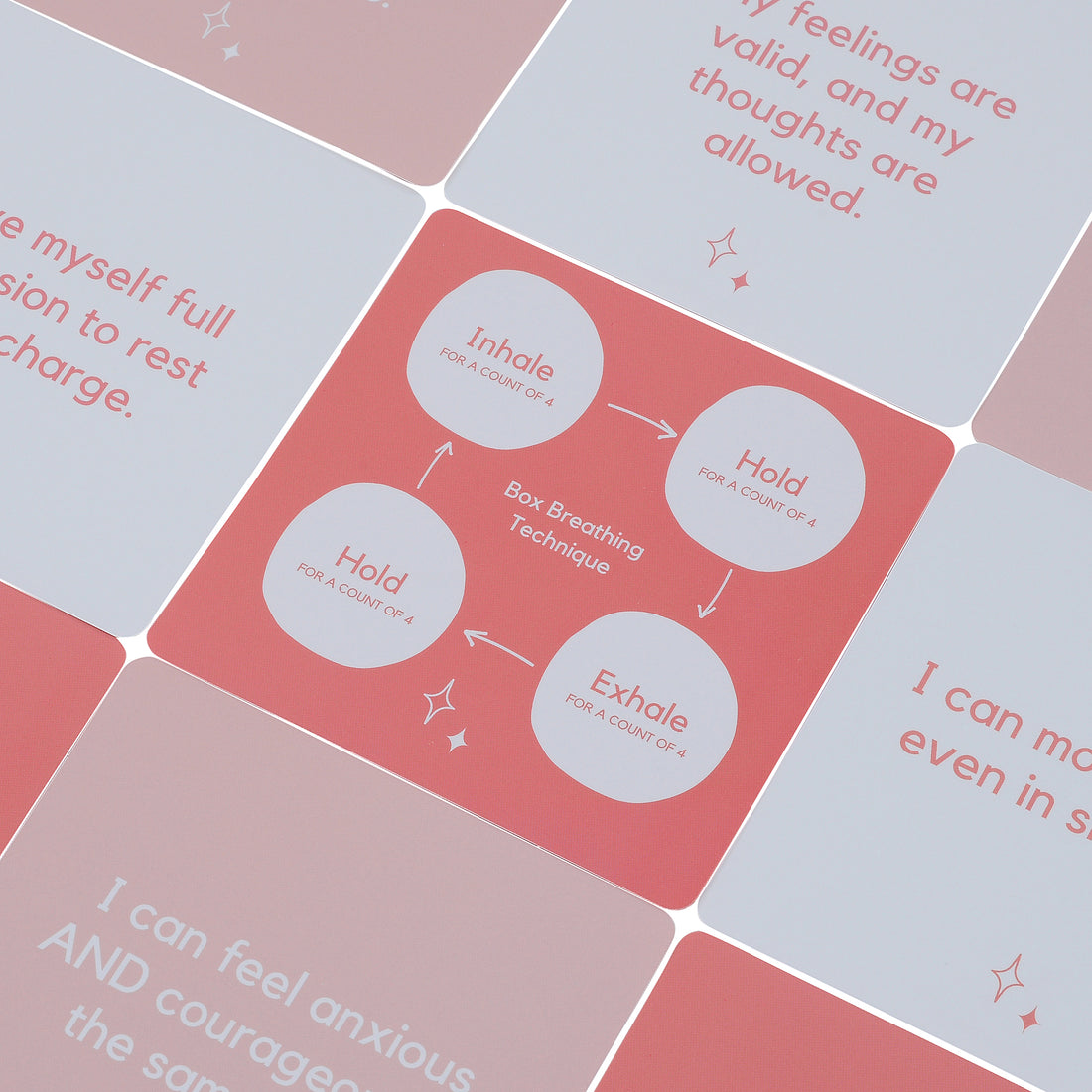 Soak and Say – Anxiety Edition | Waterproof Shower Affirmation Cards for Stress & Calm