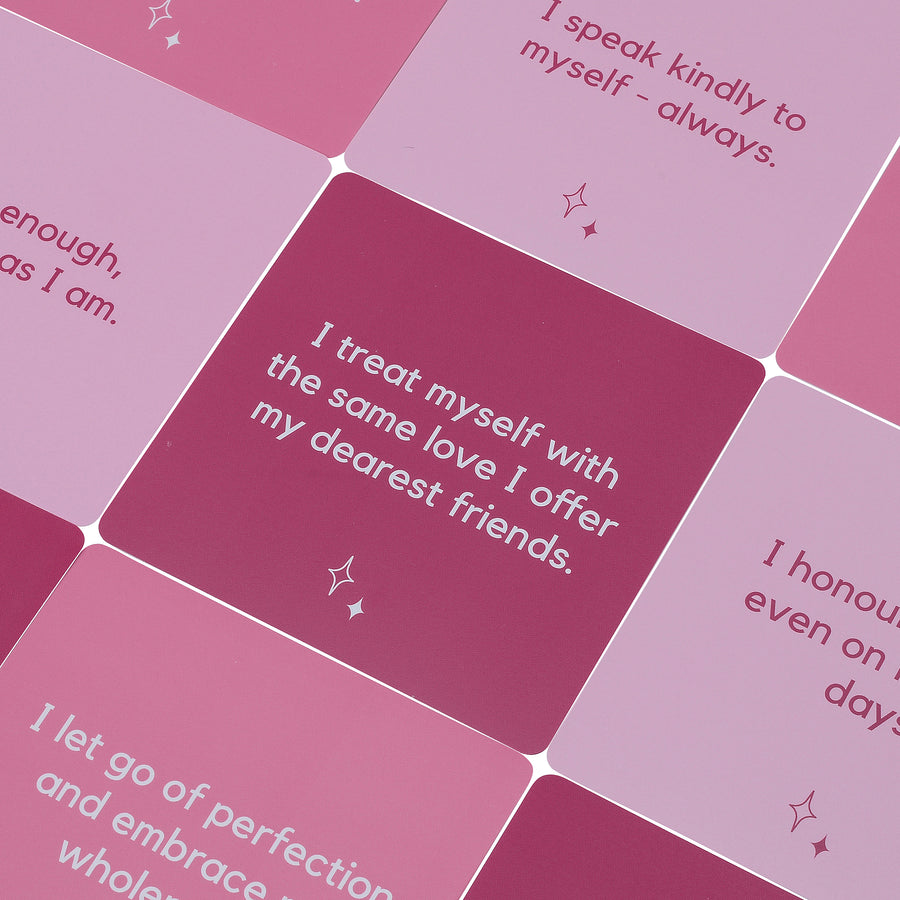 Soak and Say – Self-Love Edition | Waterproof Shower Affirmation Cards for Confidence & Compassion