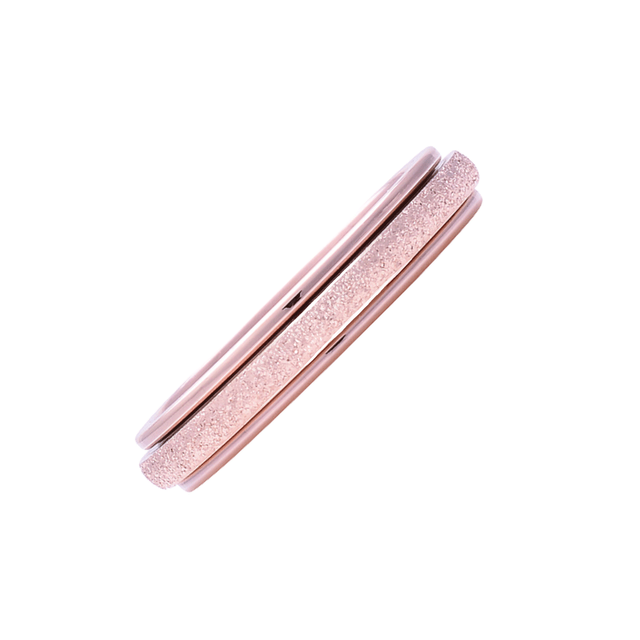 Strength Stackable Spinner Ring