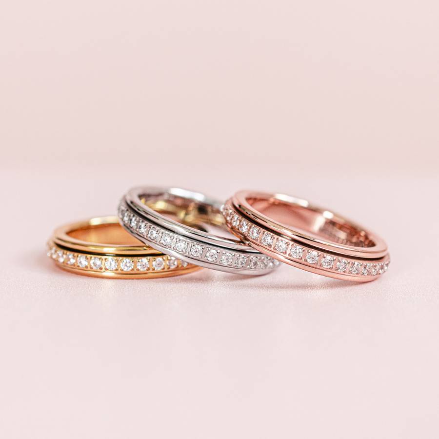 Elevate Stackable Spinner Ring